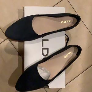 Aldo Blanchette Navy Nabuck 8.5 US / 9 EU